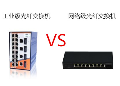工業級光纖交換機和網絡級光纖交換機的區別