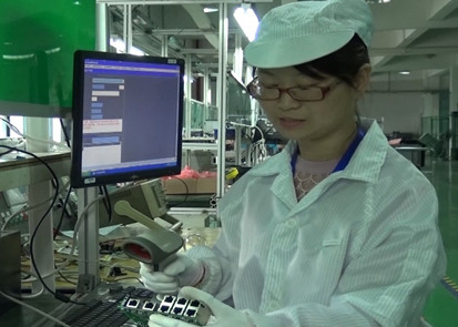 熱烈歡迎蘇州陶總參觀考察蘇州飛崧交換機工廠