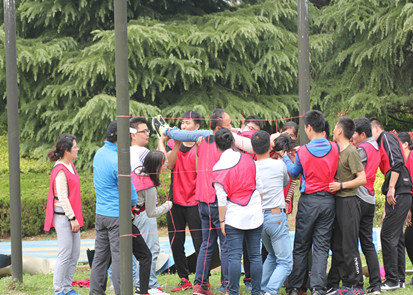 國內工業交換機廠家飛崧拓展訓練 學習團隊精神